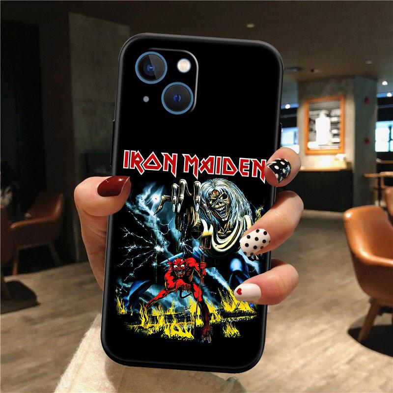 I-Irons Rock M-Maidens Case for Samsung A11 A12 A13 A15 A52S A53 A55 A56 A70 A71 A72 A73 F06 F16 F56 S10 Plus S10e