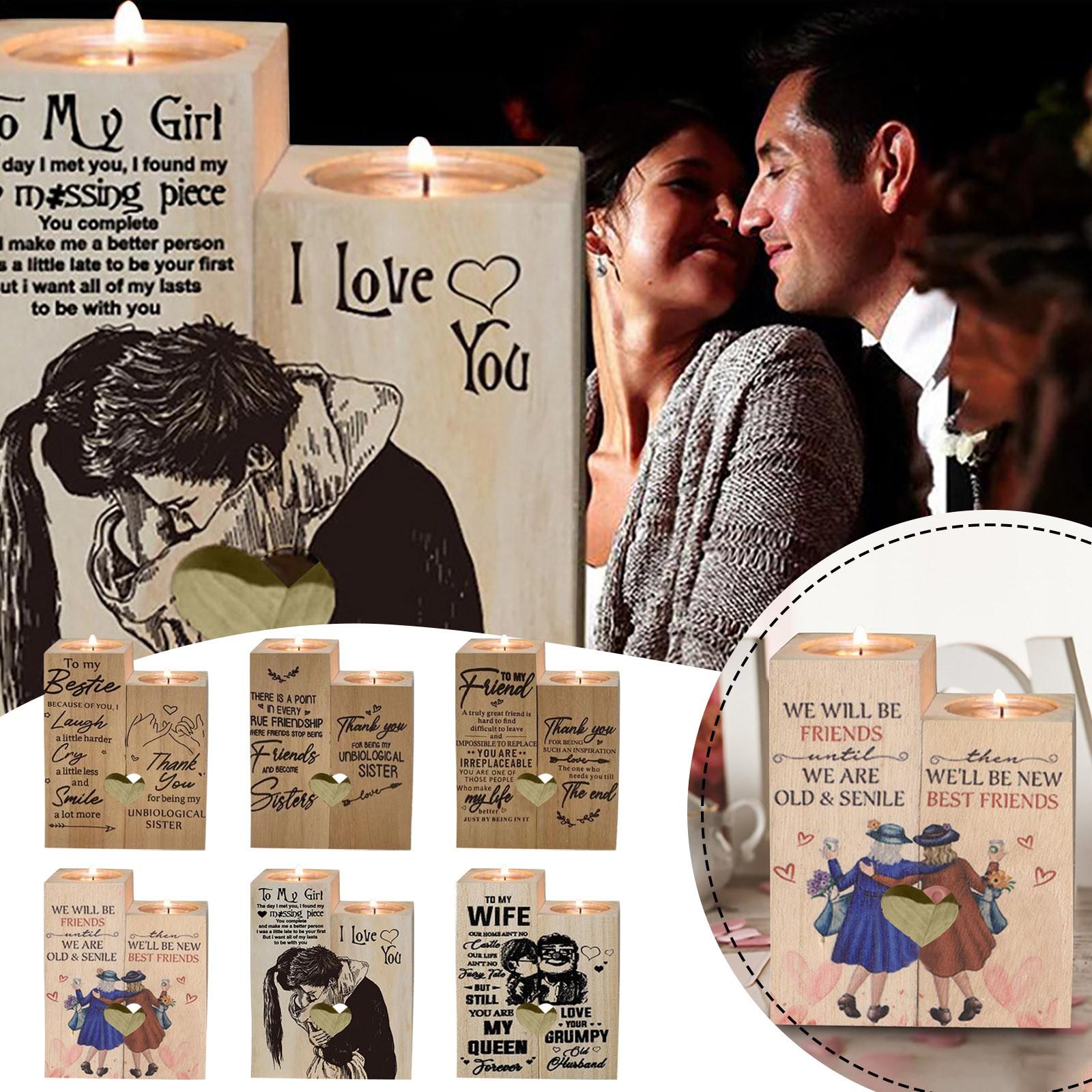 

Holiday Party Decorations Ornaments Tea Candle Holders Creative Wooden Ornaments