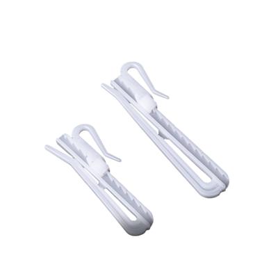 50 PCS White Adjustable Curtain Hooks Ring Holder 8.5cm High Quality for Home Window