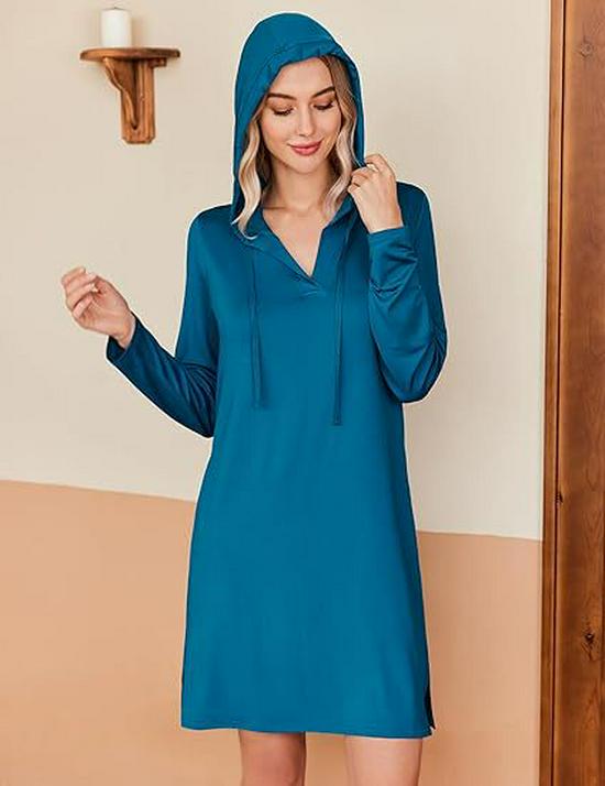 

Легкое платье-худи с длинным рукавом для защиты от солнца Medium