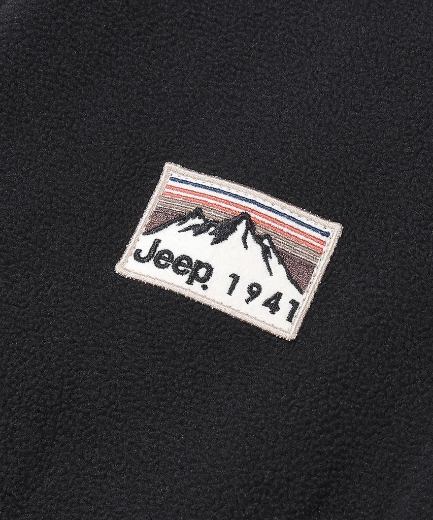 Jeep 2Way Mountain 1941 Liner Fleece Zip-Up (Jr5Tzu091Bk)