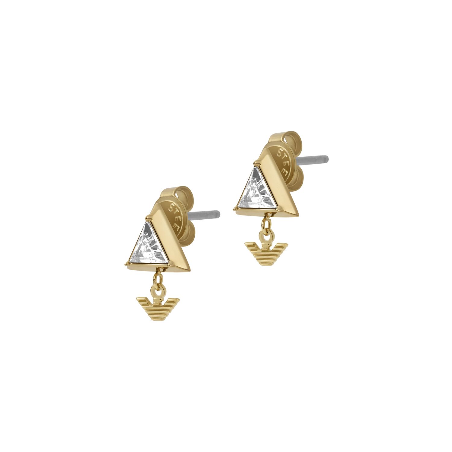 Emporio Armani Fashionable Personality Stainless Steel Earrings Women earrings EGS2900710 Basic Packaging-Box
