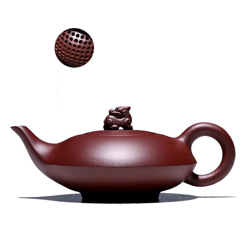 Earthenware Pot of Yixing Handmade Large Capacity Beast Teapot Kung Fu Tea Set Drinking Utensils Tea Ceremony Accessories