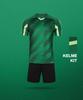 Custom Digital Print Quick-Dry Sports Jersey & Shorts Set - Breathable Summer Football Uniform