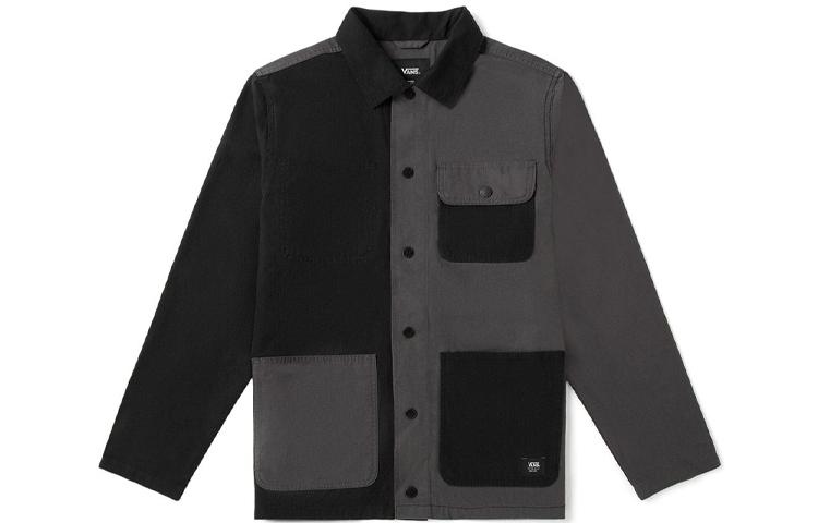 Vans Jackets Men s Black Lapel Moderate Workwear VN0A3WF1KOU M