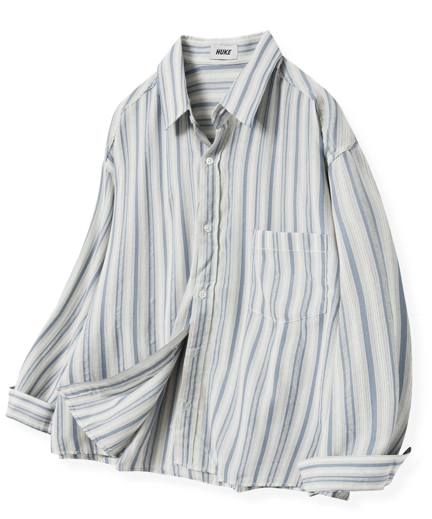 Hook Wish Stripe Shirt (Sky) Free