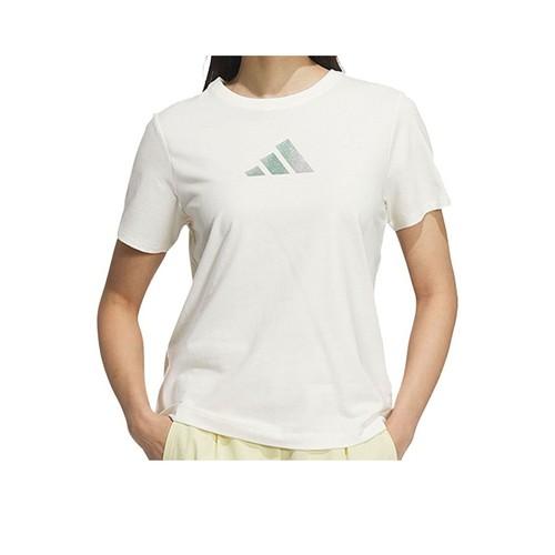 adidas sports pullover casual short-sleeve T-shirt for women,