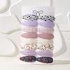 16Pcs GiftCotton Textured Girl Hair Clip BB Clip Cute Colorful Floral Candy Color Matching Kid Barrettes Baby Hair Accessory