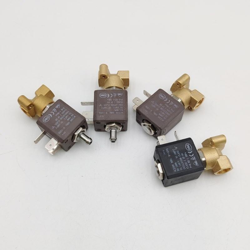 Steam Gas Solenoid Water Valves Replacement Electromagnetic Control Valves for Coffee Maker Steam Air Waters Boiler