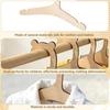 5-50pcs Cute Bear Hanger Rack Anti-slip Wooden Baby Clothes Rack Closet Hangers Home Baby Room Nursery Decor for Kids Present
