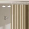 JNL N86209 Punch-Free Folding Room Divider Door Curtain