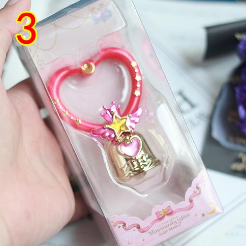 Bandai Gashapon Sailor Moon Transformer Magic Wand Box Egg Mobile Phone Chain Pendant Pendant Figure Playthings