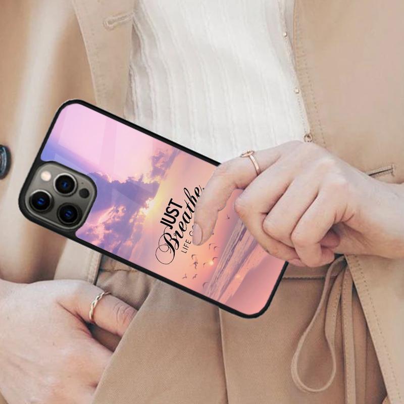 Life Goes On Magnetic Phone Case For APPLEiPhone 17 Air 16 16e 14 13 12 11 Pro Max 15 Plus Wireless Charge With MagSafe Cover