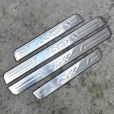 Car Accessories For Mazda CX-7 CX 7 CX7 Door Sill Scuff Plates Protector Door Sills Pedal Guards Car Styling Sticker