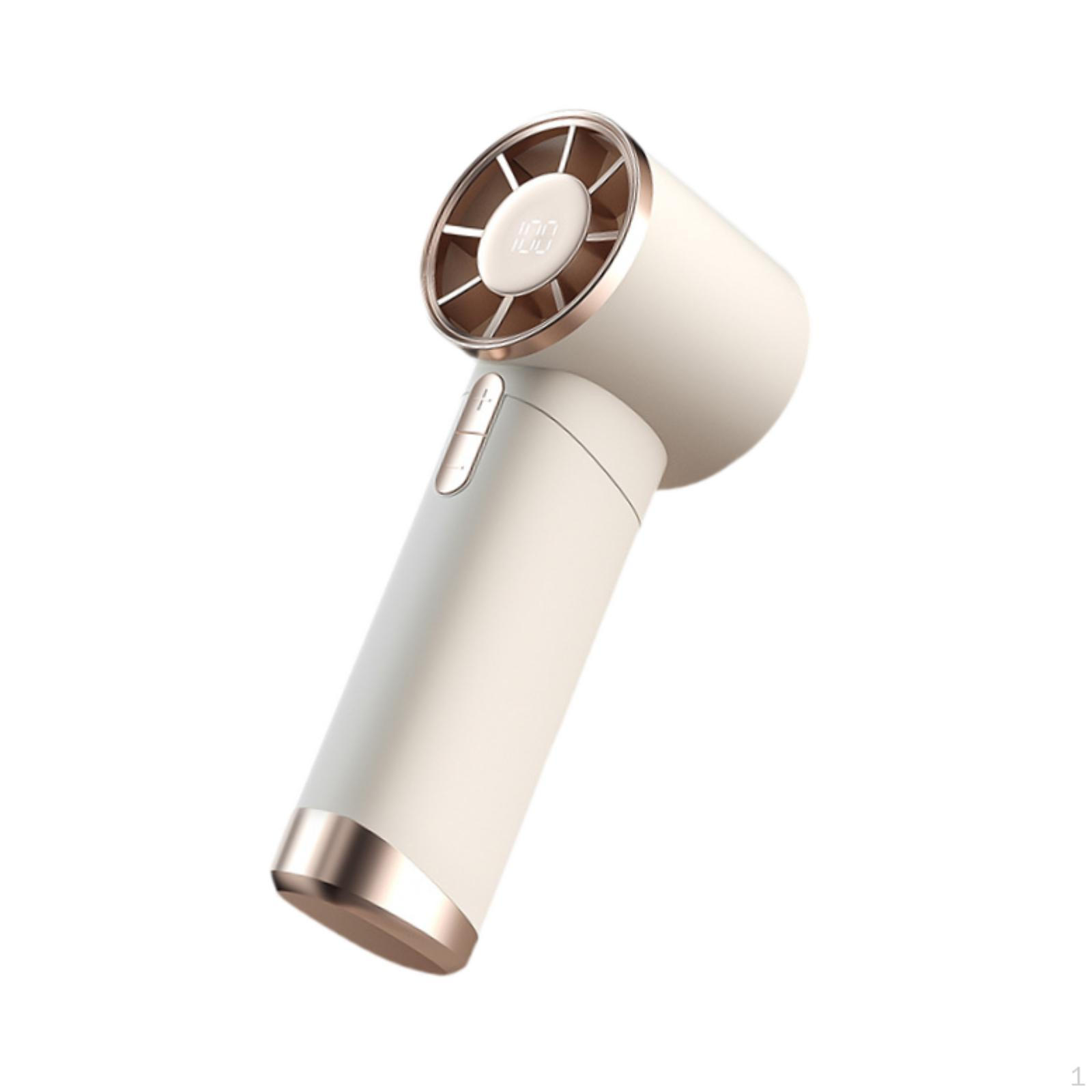 

Компактный портативный вентилятор, портативное мини-охлаждающее устройство с регулируемой скоростью для домашнего офиса, путешествий золотой