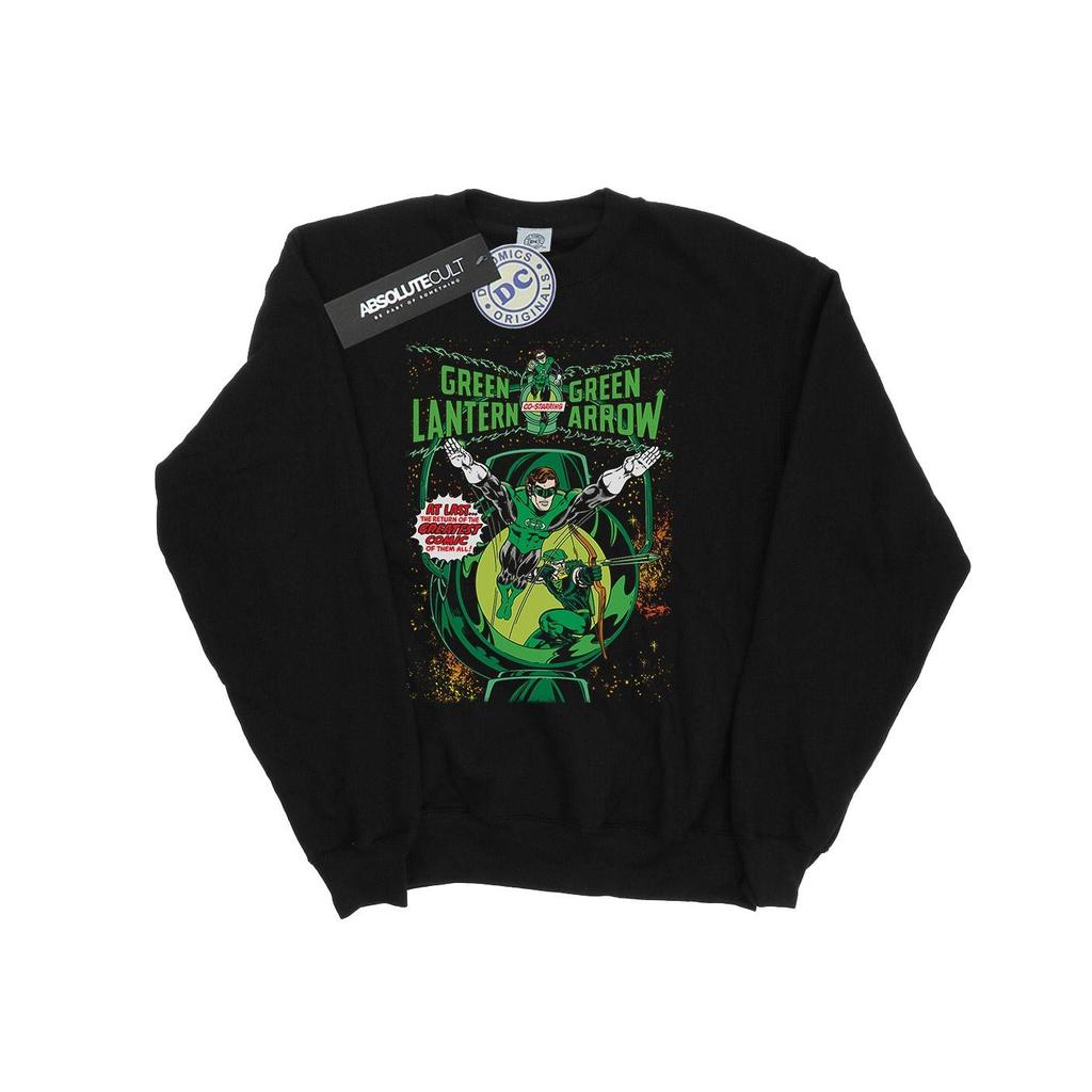 DC Comics Womens/Ladies Green Lantern Arrow Cover Sweatshirt