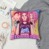 Kpop Demon Hunters Huntrix Printed Pillowcases Cushion Cover Throw Pillow Cover Y2K Home Decor Square Multi-Size