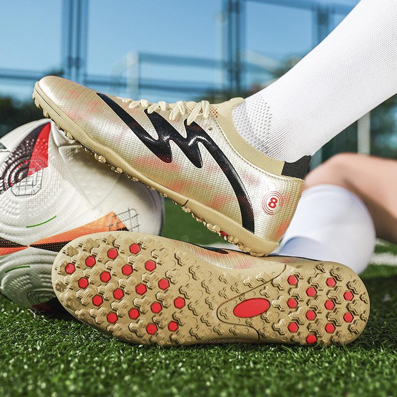 

Футбольные бутсы Поле с искусственной травой Длинные шипы Футбольные тренировочные бутсы Мальчики Нескользящие Длинные и короткие шипы Профессиональные игровые тренировочные бутсы 45