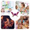 Colorful Rabbit Ears Headbands Non-slip Happy Easter Headdress Cosplay Headbands  Party Supplies