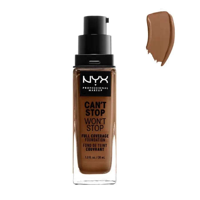 Nyx Can not Stop Wont StopFull Coverage Foundation Cappucciono 30ml