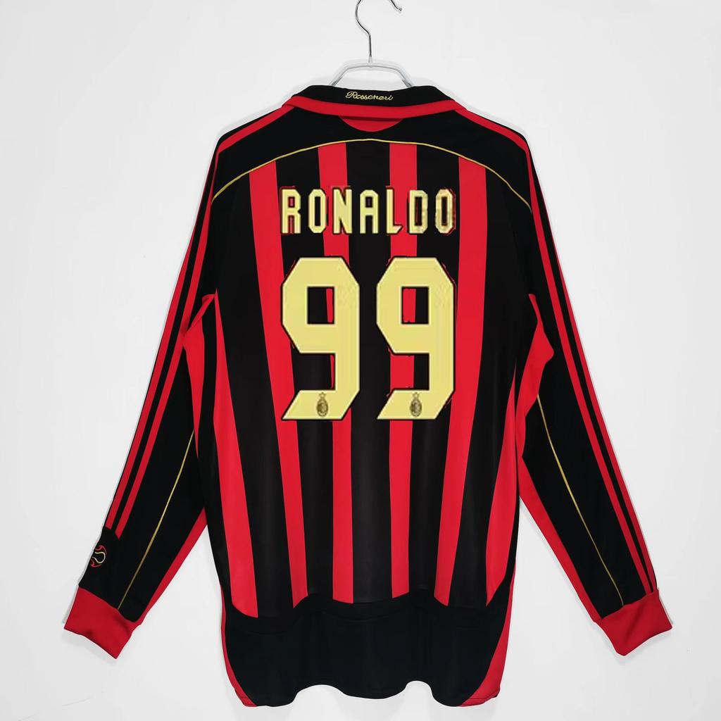 Riyadh Crescent AC Milan Carcaronaldo England Brazil World Cup retro jersey, one generation