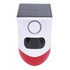 Solar Strobe Alarm with Motion Sensor WiFi 120db Sound IP67 Water Proof Outdoor Security Siren Remote Control for  