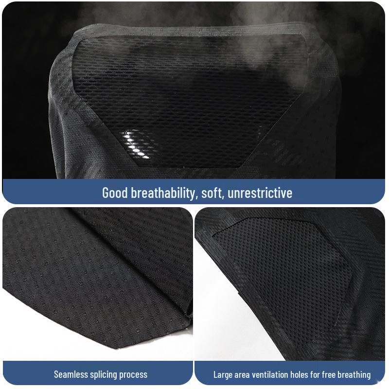 UV Protection Ice Silk Neck Gaiter Face Mask, Breathable and Seamless for Cycling – Unisex