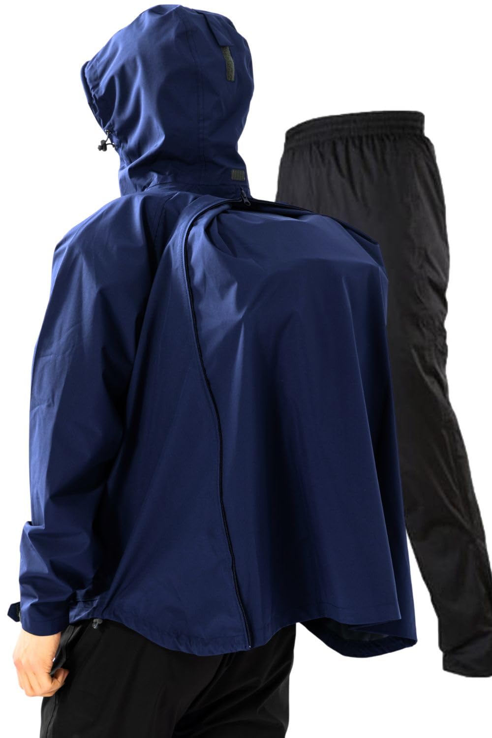 

Benke Waterproof Rainwear Set and Keeps Backpacks Perfect for and Motorcycles Size Men s (Top Bottoms) - Dry, Cycling, Hiking, Fishing, (Navy, L)