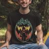 Hiker T Shirt Hiking Mountaineer Mountains Mountaineering Outdoor Vintage Streetwear Fashion Unisex Designer Clothes
