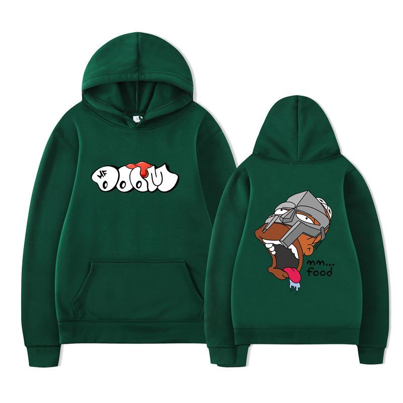 Mf Doom Rappeur Sweats à capuche Impression Anime Ensemble Vêtements Homme