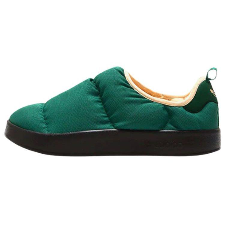 adidas Puffylette Dark Green Unisex Sneakers Core-Black Sand HP6535 43
