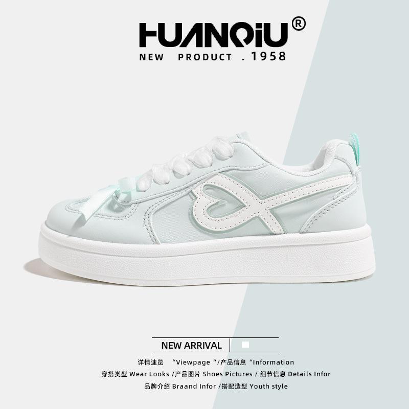 

Global new board shoes women s shoes XHQ-G609 versatile casual little white shoes summer popular sports breathable board shoes women 40 озеро зеленый