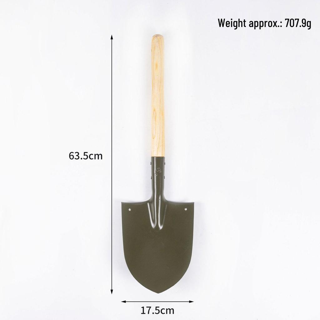 Multi-Functional Portable Manganese Steel Military Shovel for Camping & Fishing
