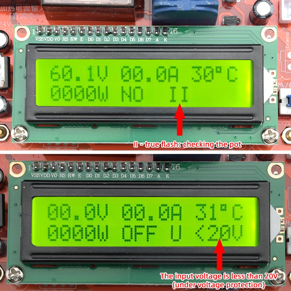 2500W 1800W High Power ZVS Induction Heater Induction Heating Board Module Flyback Driver Heater Cooling Fan Interface+ Coil