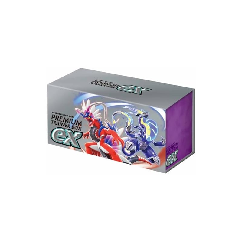 Pokemon Sammelkartenspiel Karmesin & Purpur Premium Trainer Box EX