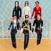 10 Stylów Miękka Wypchana Lalka Pluszowa Michael Jackson Zestaw Wiele Klasycznych Kostiumów Scenicznych Długi Design Na Ozdobę Fani Muzyki