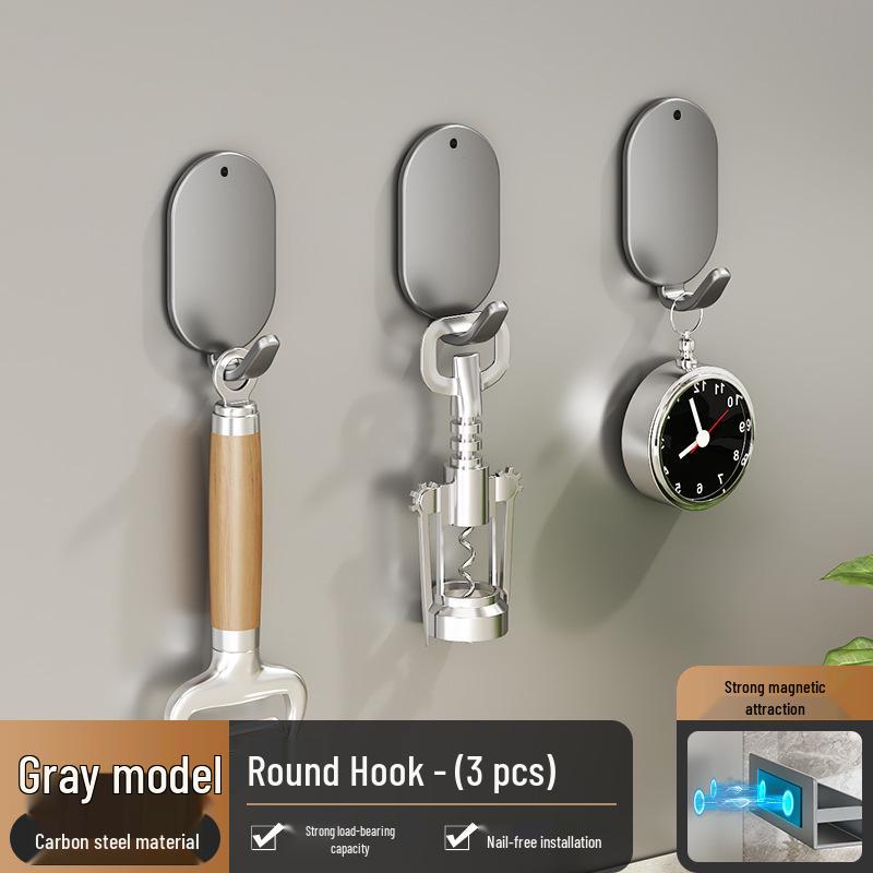 Magnetic Wall-mounted Kitchen Storage & Spice Rack