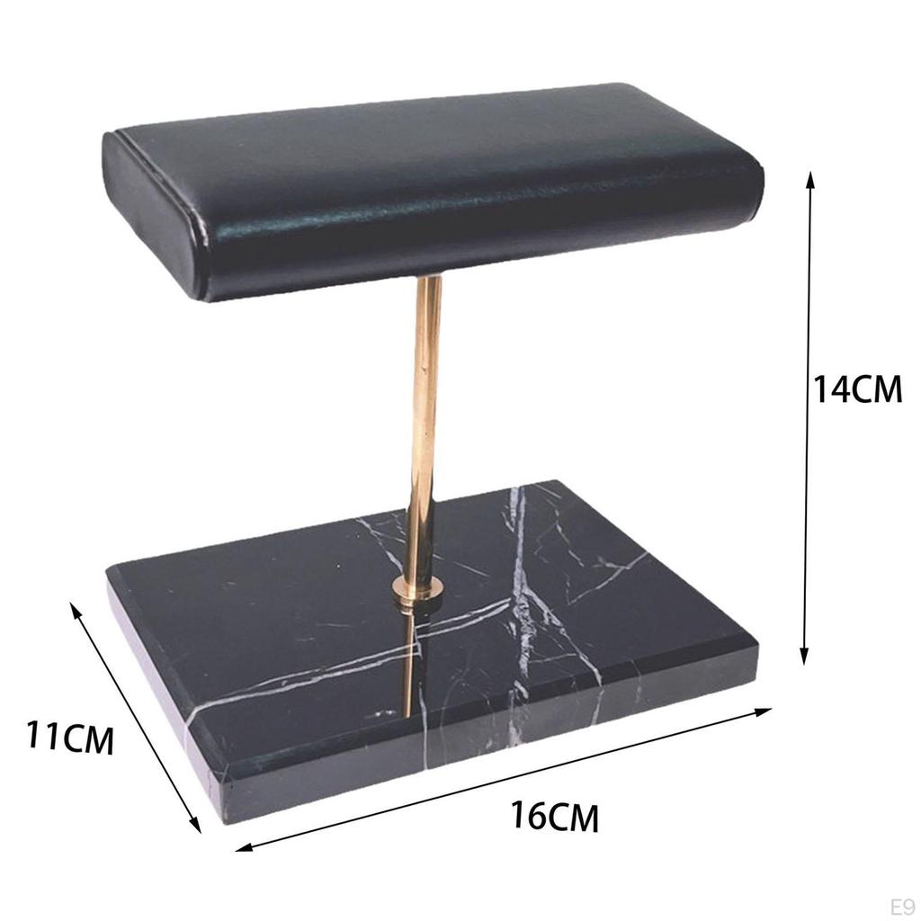 Elegant Watch Holder with Marble Base for Jewelry Organization