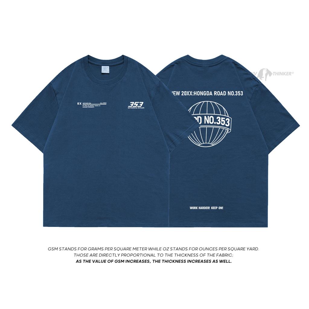 Jarní Streetwear Pánské tričko s potiskem písmen Nadměrná ležérní trička pro muže Letní unisex 5XL Trička s krátkým rukávem