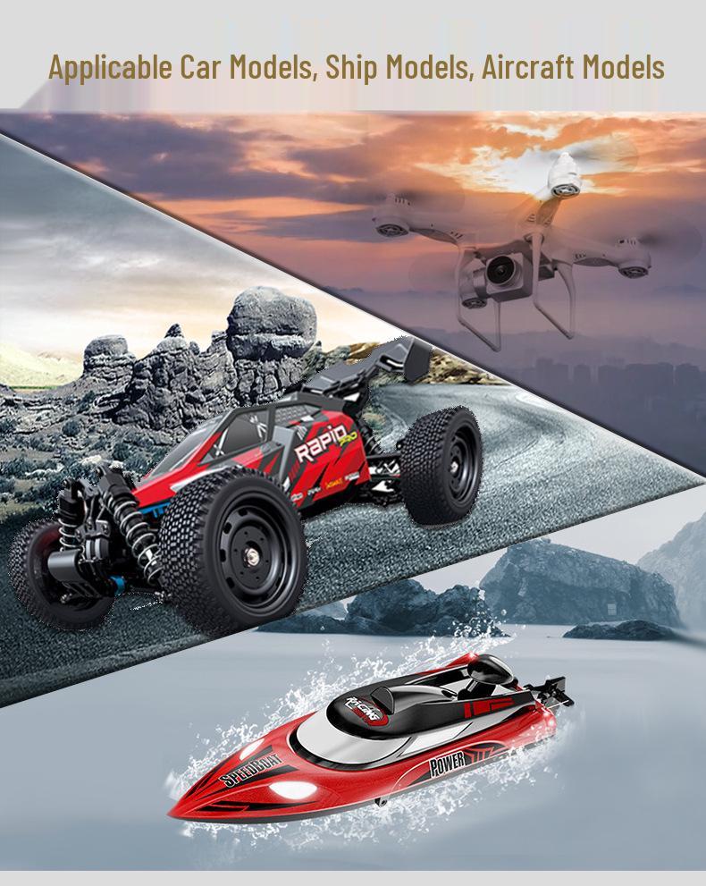 7.4V 4000mAh 35C High Discharge Lithium Battery for RC Cars, Drones, and Model Airplanes