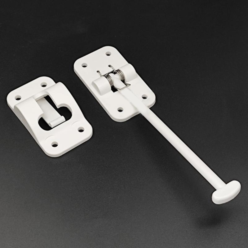 T-Stil Türriegel Halter Fang 6" Kunststoff Eingangstür Fangriegel Halter für Anhänger Wohnwagen Türhaltehaken