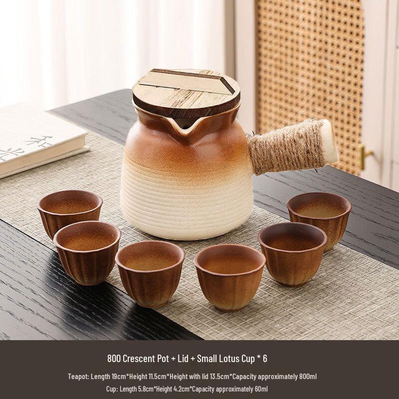 Penguin Tuan Tuan Ceramic Milk Tea Roasting Pot & Tea Set