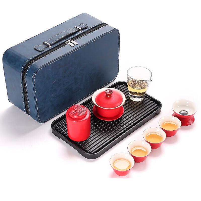Elegant Ceramic Tea Set Gift Box