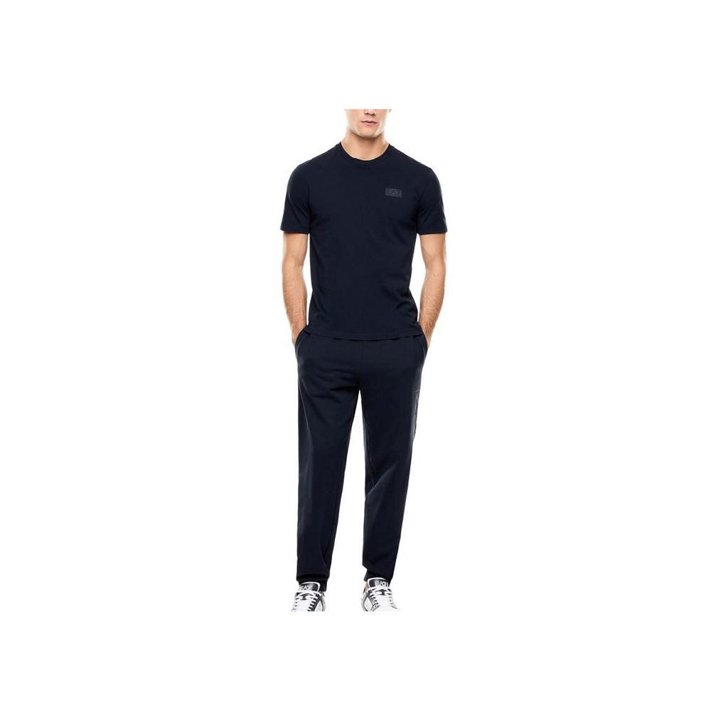 Emporio Armani EA7 Logo Print Crew Neck Short Sleeve T-Shirt Men Tops 7M001487-AF17789-UB102