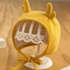 Baby Knit Hat Fall Infants 0-12 Months Warm Ear Protection Cap With Animal Ears Design Unisex Toddler Beanie
