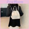 Trendy Minimalist Korean Style Bucket Bag With Soft Pu Material And Chic Colors
