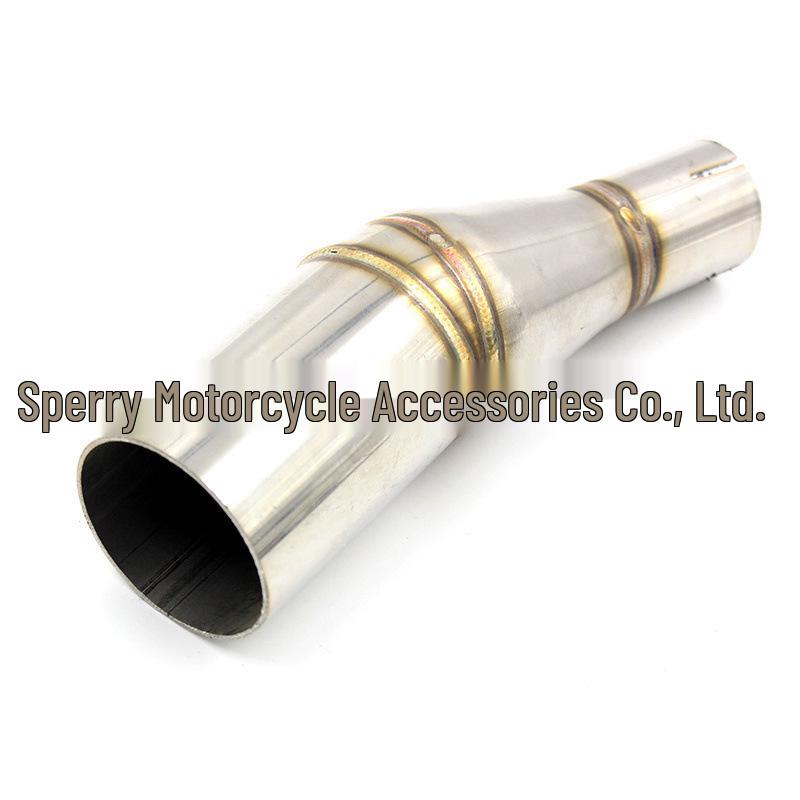 Passar KYMCO Kymco XCITING300i & 250i Motorcyklar: 51 mm Mellansektion Avgassrör för Anpassade Modifieringar