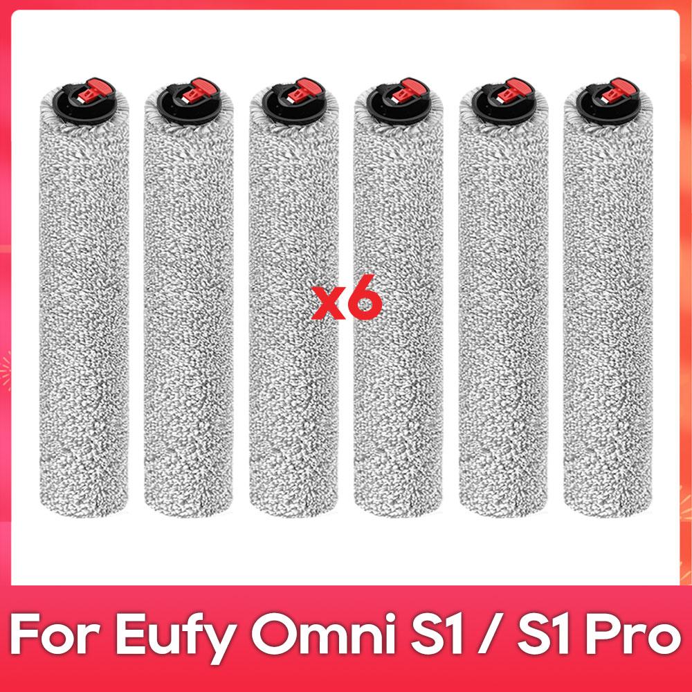 Fit For ( Eufy Omni S1 / S1 Pro / T2071 / T2080 ) Part Accessory Main Side Brush Mop Hepa Filter Dust Bag Replacement Kit