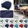 2 Stück 48x48cm Outdoor Terrassen Sitzkissen Verdickte Stuhlpolster Garten Balkon Schaukelstuhlpolster Esszimmer Garten Büro Möbel
