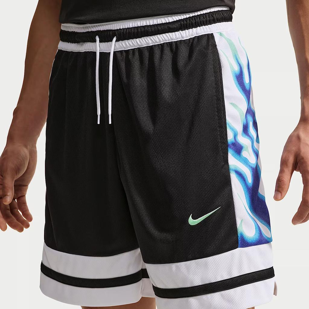 Nike As M Nk Df Gm Clss 8In Color Block Mid Rise Drawstring Casual Shorts Men shorts IW1204010